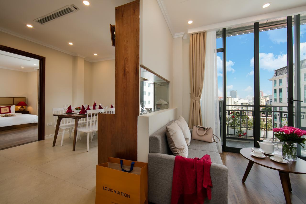 Au Coeur D'Hanoi Apartment Exterior foto
